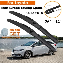 Spazzole tergicristallo per Toyota Auris Europe Touring Sports 2013-2018 Parabrezza Tergicristallo anteriore 26 