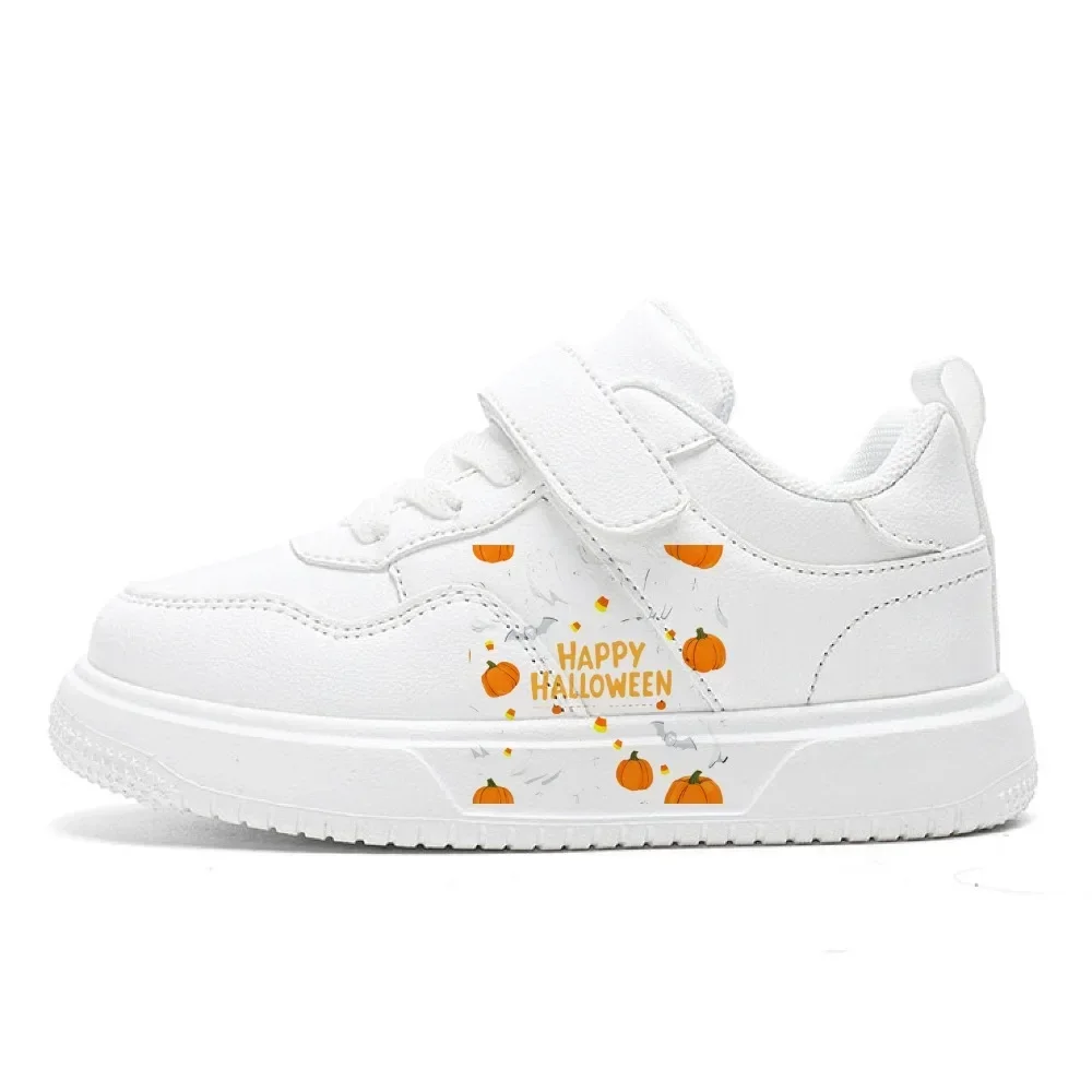 

Детская повседневная обувь «Счастливый Хэллоуин», модные кроссовки для мальчиков и девочек, спортивная обувь для бега, легкая нескользящая детская обувь для малышей