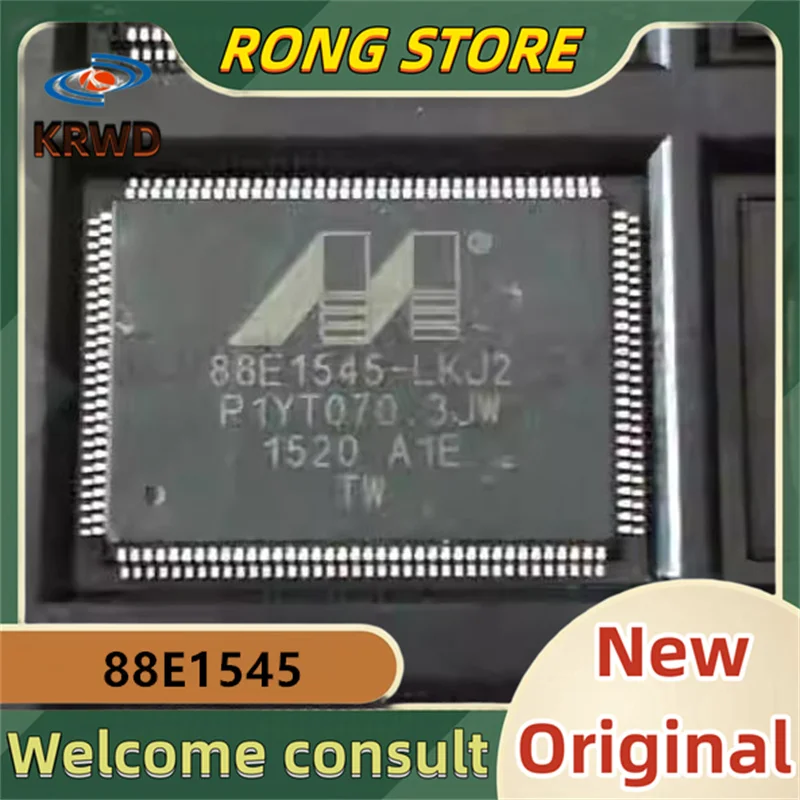 

2pcs 88E1545-LKJ2 New and Original 88E1545-A1-LKJ2C000 88E1545-A1-LKJ2 QFP-128