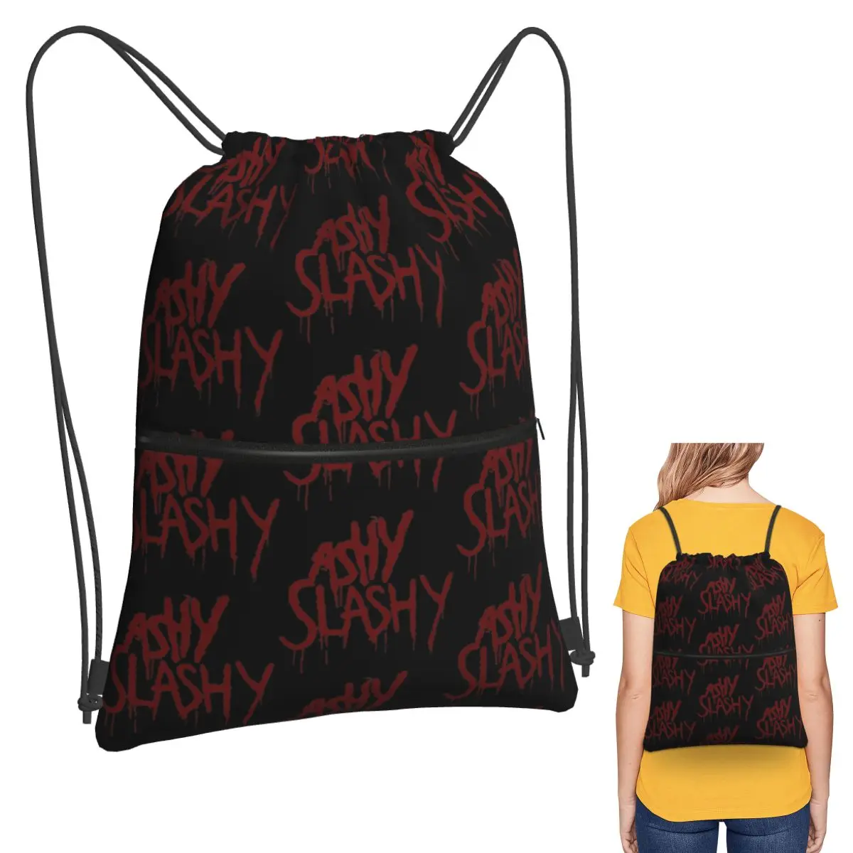 Ash Vs The Evil Dead - حقائب ظهر Ashy Slashy متعددة الوظائف برباط حزمة جيب حقيبة رياضية حقائب كتب للسفر والمدرسة #1