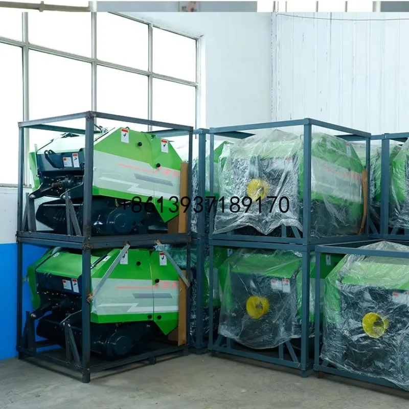 Multipurpose Hay and Straw Baling Machine Tractor Mini Hay Baler Machine Grass Round Baler Low Price