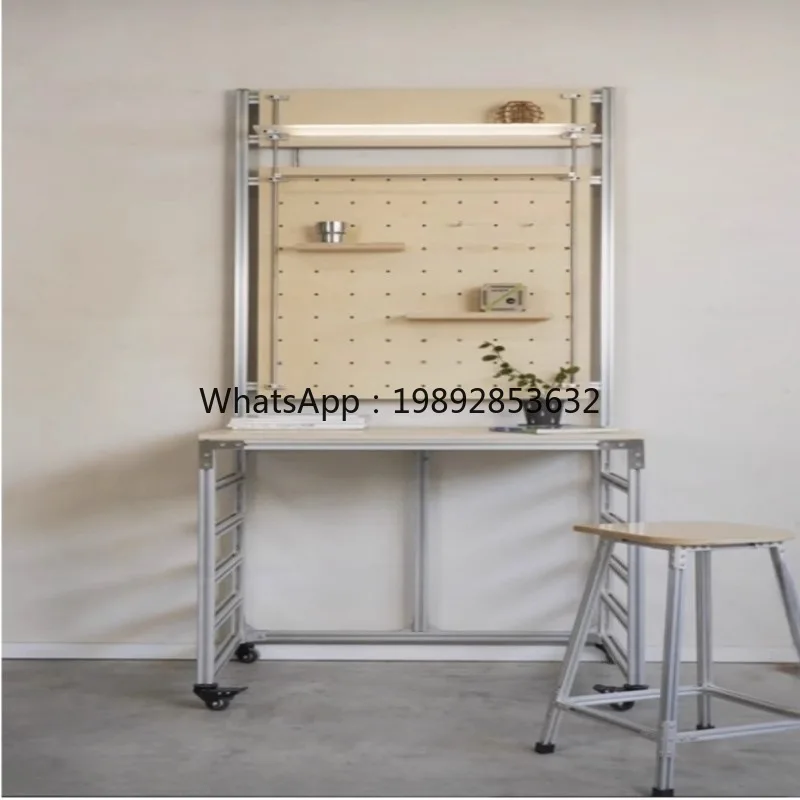 LYY الألومنيوم الشخصي البحرية مجلس رف شاشة Pegboard تخزين الرف الطابق الدائمة المطبخ تخزين الرف خزانة التخزين #2
