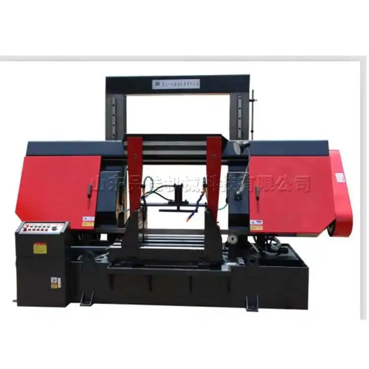 

4230 Single Column Sawing Hine Cutting Metal Hydraulic Semi-Automatic Aluminum Pipe Reinforcement Band Saw Device