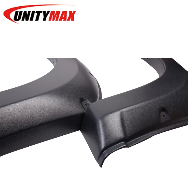 ABS Fender Flare for Isuzu Dmax 4x4 off Road Body Parts with Textured Finish ABS Material Black Color  Car Fender