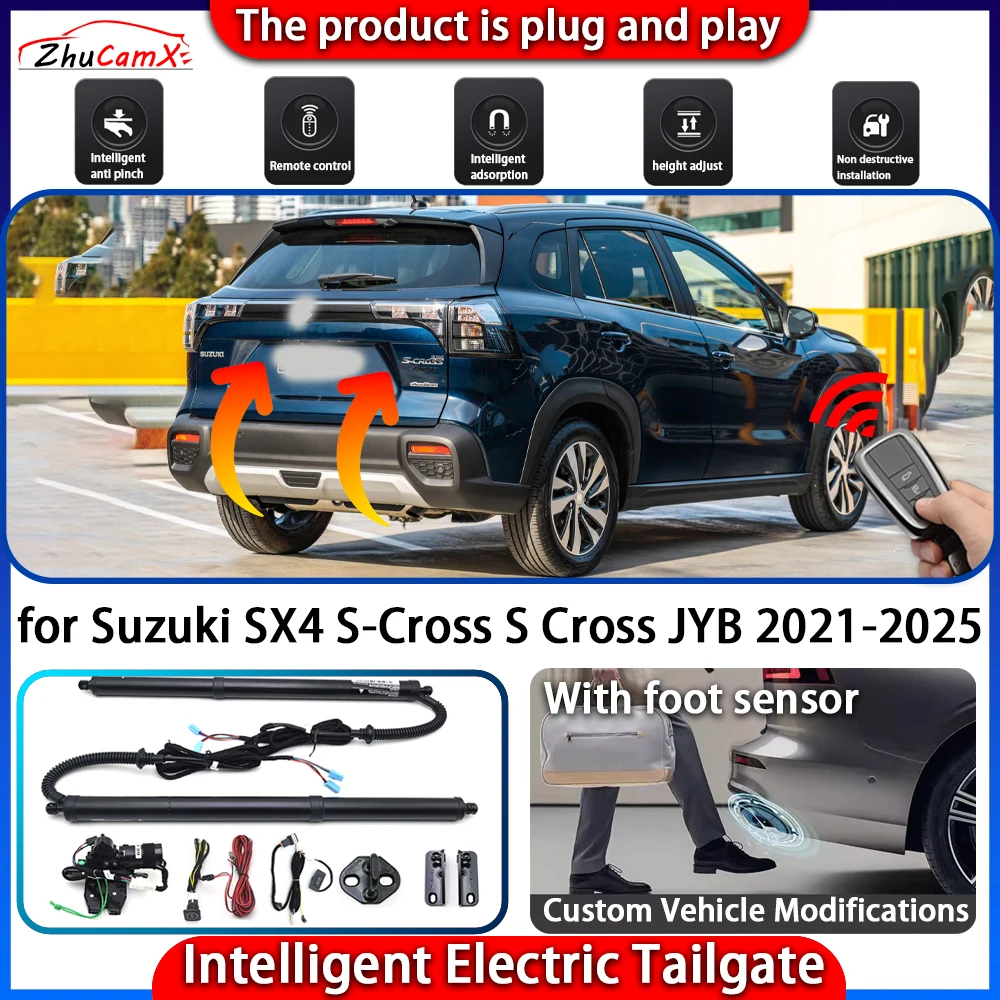 

Smart Powered Tailgate System for Suzuki SX4 S-Cross S Cross JYB 2021-2025 Automatic Intelligent Electric Trunk Lift Control Kit
