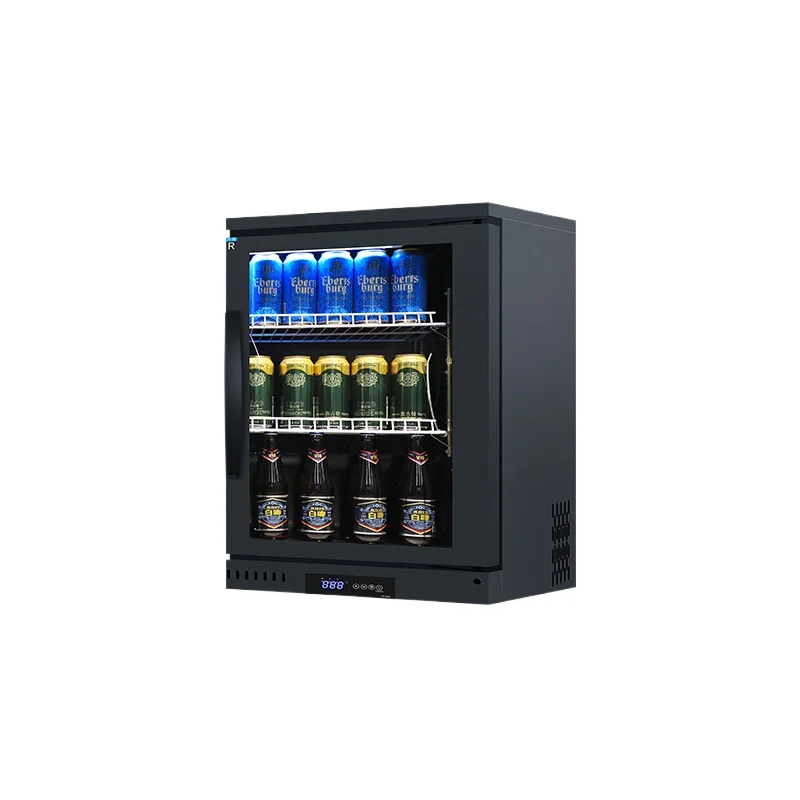 

Bar Refrigerator Wine Bar Refrigerator Small Freezer Recessed Beer Cabinet Refrigerated Display Cabinet Commercial Beverage