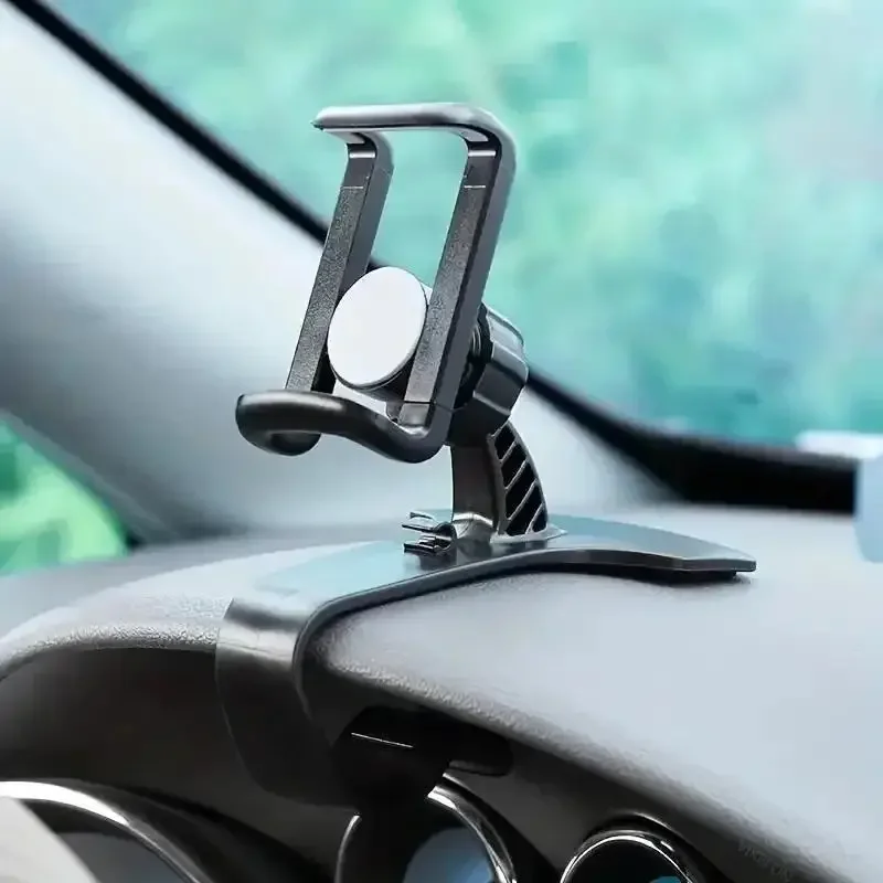360 Rotatable Car Phone Holder Universal Auto Grip Mount Dashboard Stand Mobile Phone Fixed Bracket