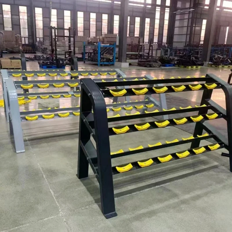 

Коммерческий тренажерный зал, 3-уровневая стойка для гантелей, оборудование для фитнеса, красота, стойка для гантелей, бытовой набор гантелей с стойкой, машина