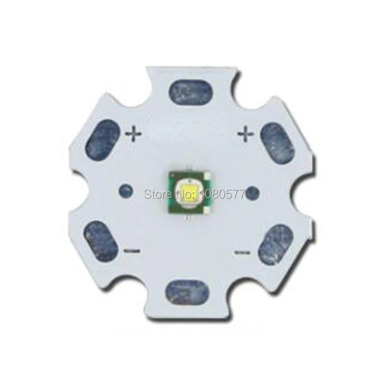 10pcs 3W LED XPE XP-E R3 High Powr LED Chip Warm White Cold White 3000K 6500K 8000K 10000K 13000K with 20mm 16mm PCB Board