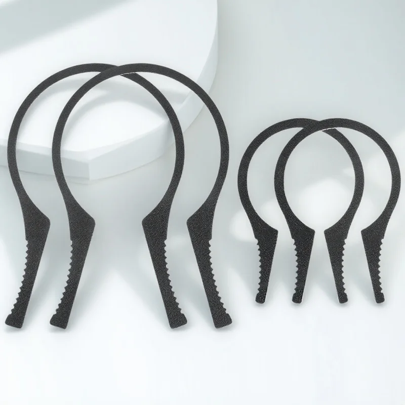 Conjunto de ferramentas de chave de lente, 4 unidades, 48mm a 77mm chave de filtro de câmera ajustável kit de reparo de câmera de plástico para remoção de filtro uv