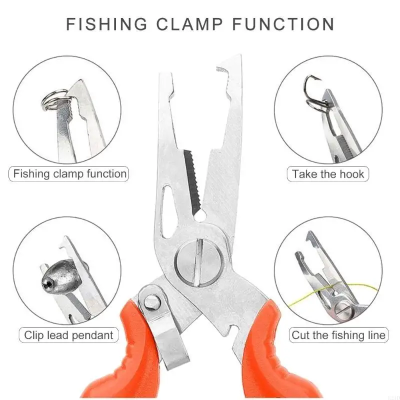   Fishing Pliers Tackle Multifunctional Rustproof Line Braid Line Cutter