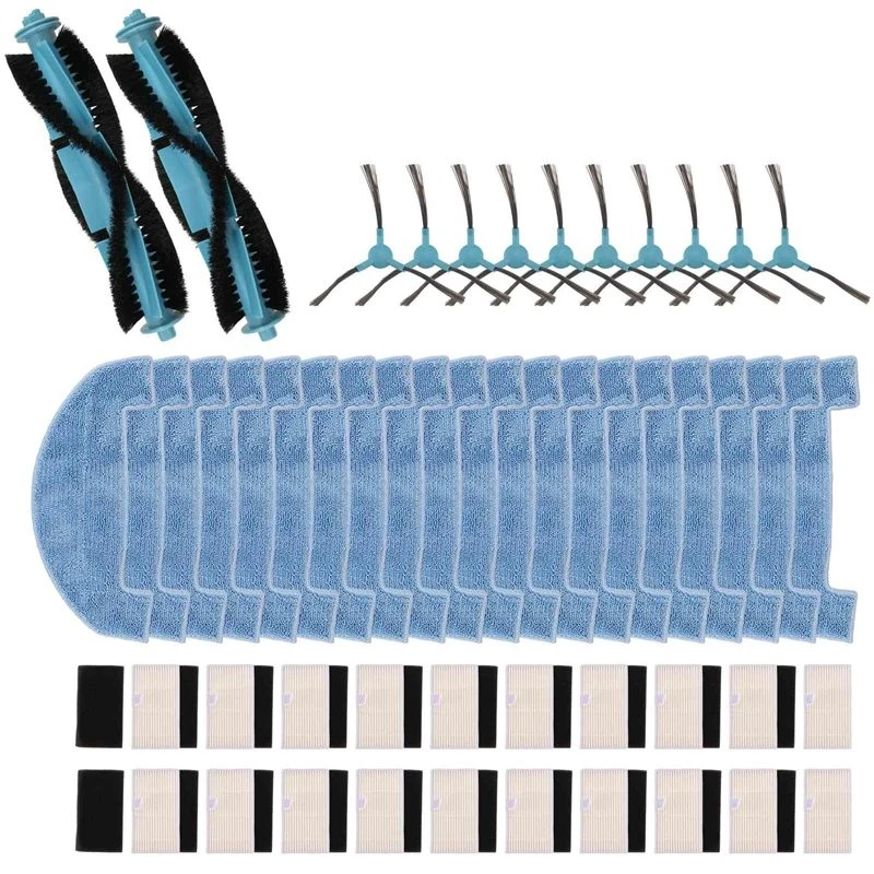 【A66I】For Ultenic D10 Main Side Brush Hepa Filter Mop Cloth Accessories Replacement Spare Parts