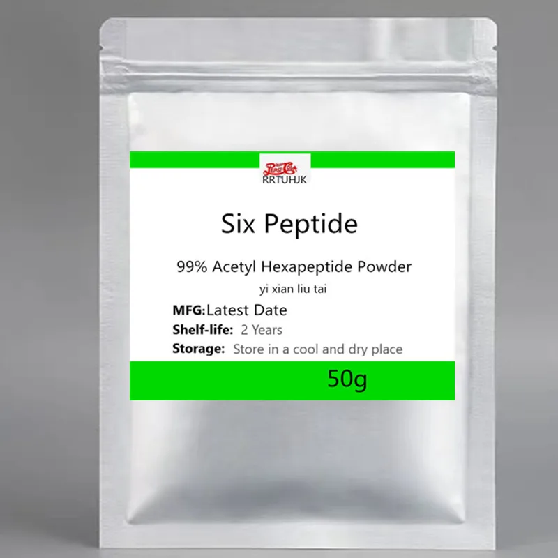 High quality 50g-1000g Acetyl Hexapeptide Cosmetic Grade 99% Six Peptide Powder Anti Aging ,Free Shipping