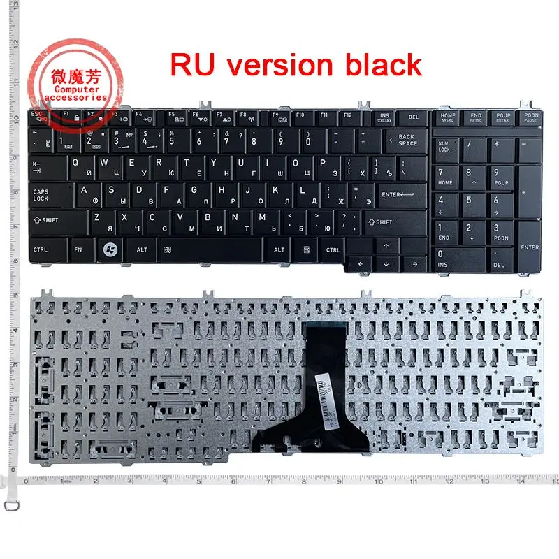US/RU rosyjska klawiatura dla toshiba dla satelity C650 C655 C655D C660 C670 L675 l7750 L755 L670 L670 l6650 L655 L670 L770 L775 L775D
