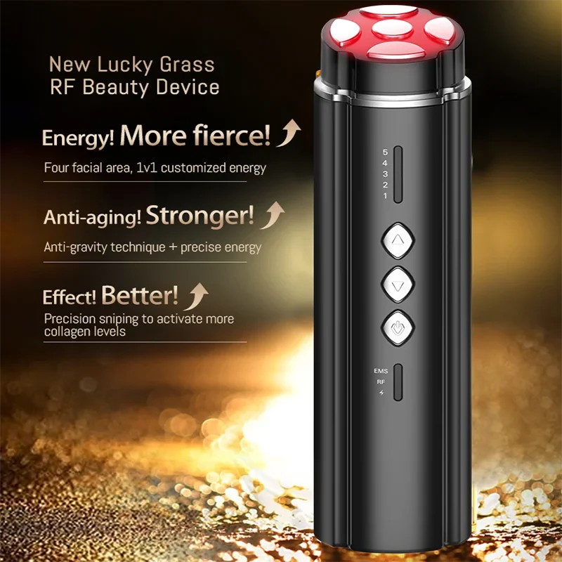 KAKUSAN Neuheiten RF Schönheit Maschine Tragbare EMS Mikrostrom Stimulieren Massage 1MHZ Radio Frequenz Schönheit Gerät