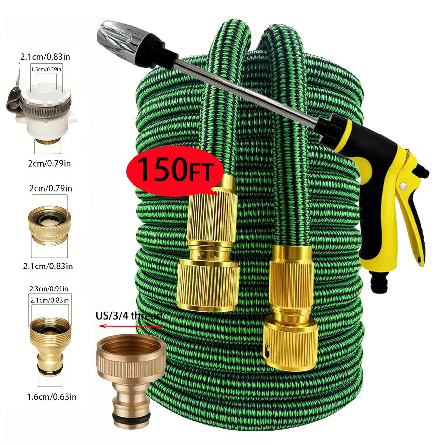 

Best Selling Flexible Garden Pipe for 2026, High Pressure Metal Water Shower, Garden Equipment for Garden Sowing