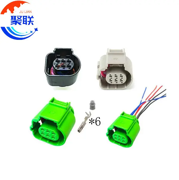 1Set 6Pin 4H0 973 713 B 4H0 973 713 C car tail light plug 4H0973713 4H0973713B 4H0973713C
