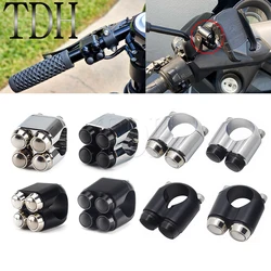22mm 25mm Handlebar Switches 2-4 Button Vintage Turn Signal Horn Start Triple Switch For Harley Softail Street Fat Bob Sportster