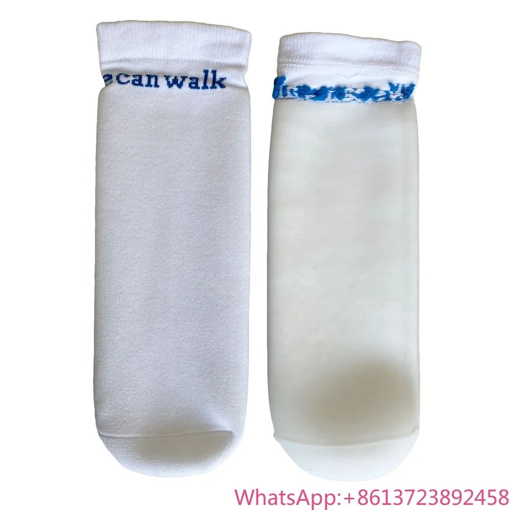 

Prosthetic Leg Parts Prosthetic Gel Socks Silicone Sock for Below Knee Amputees