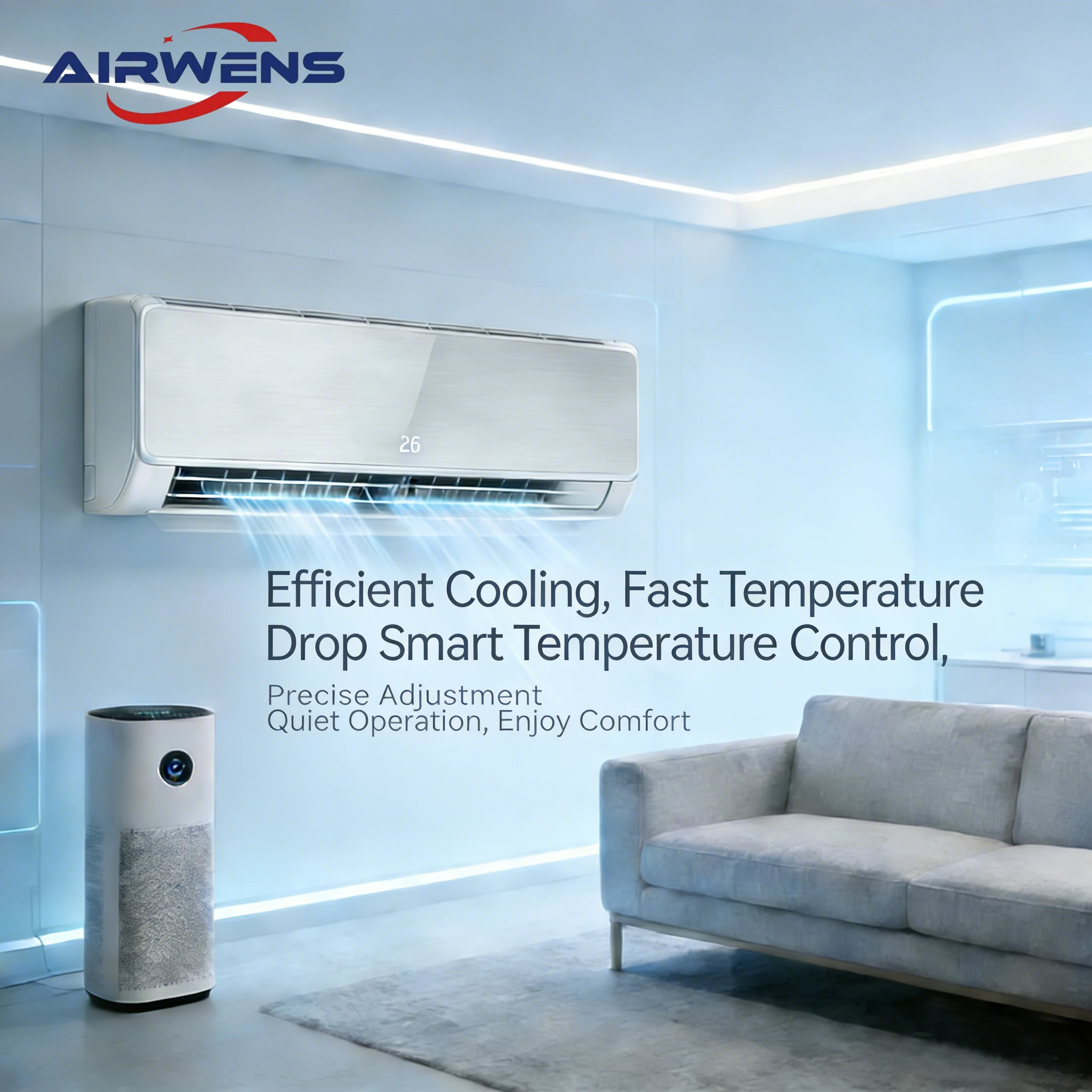 18000BTU R32 FIxed Frequency Cooling&heating Energy Saving Split Air Conditioner for Home & Hotel