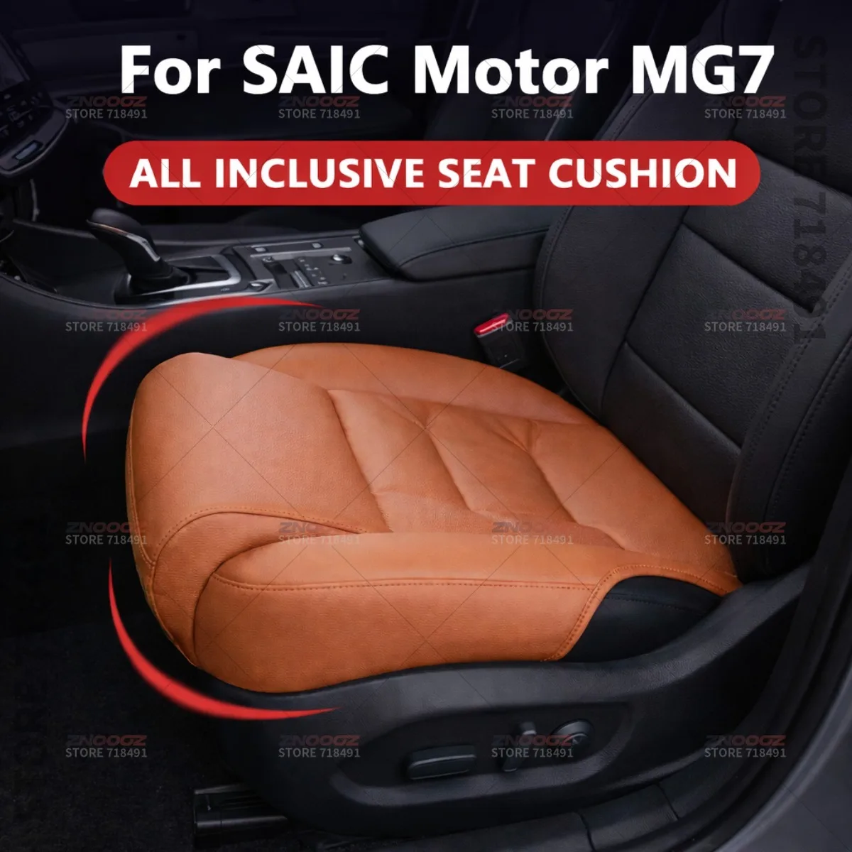 

For SAIC Motor MG7 Car Seat Leg Support Extension Seat Cover Memory Foam Extender Cushion Interior Accessories