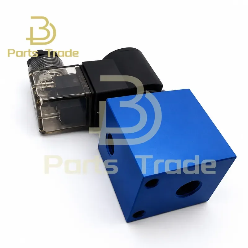 1pc Hydraulic Cartridge Valve Solenoid Valve 2 Way V2068 Pressure Relief Valve for Industrial Machinery Equipment