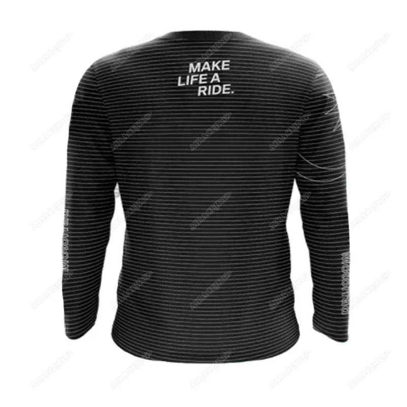 Summer RIDE R1250 GS F800GS/R120GS/Motorrad Motorcycle ADVENTURE For BMW Long sleeves T-Shirt Racing Black Jerseys Anti-UV