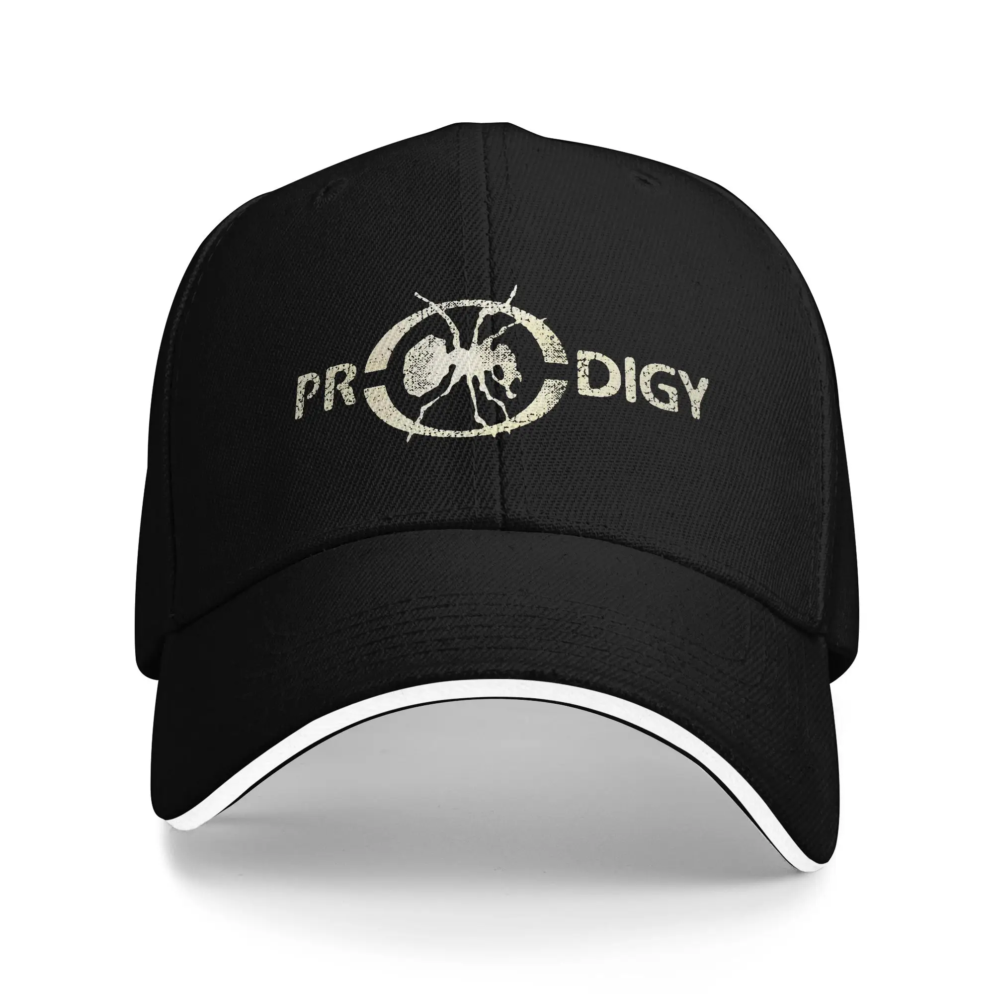 Summer The Prodigy English Electronic Music Band Baseball Cap  Outdoor Gym Fitted Retro Sun Trucker Hat Unisex Men Baseball Caps