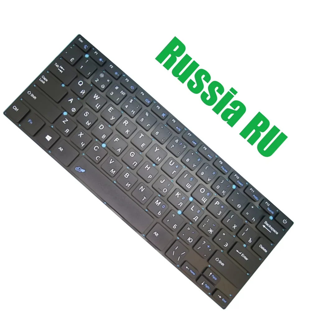 

Russia English Black Keyboard For Irbis NB243 NB244 NB246 NB247 NB248 NB256 NB257 NB258 NB259 NB264 NB265 US RU New