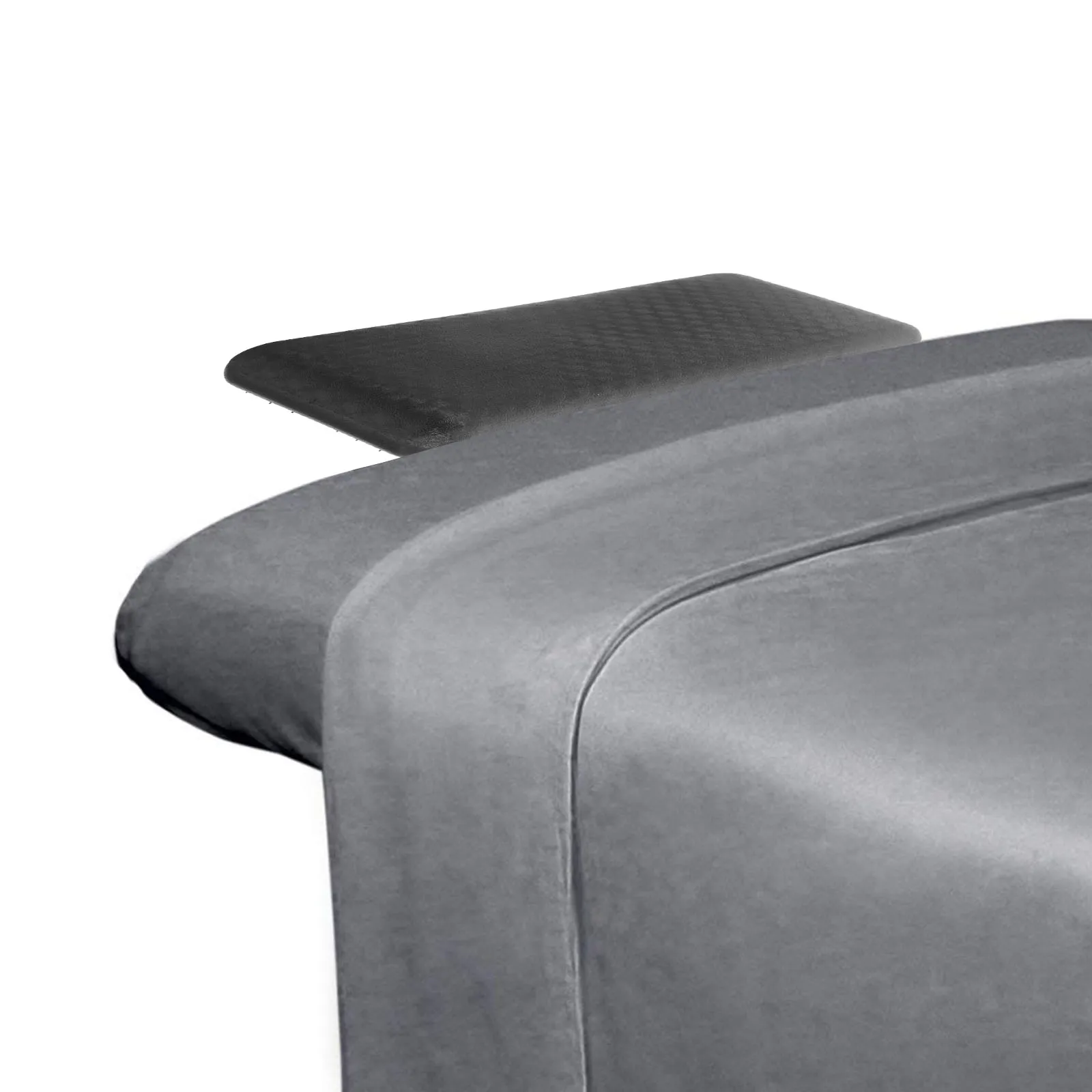 

Beauty Bed Headrest Pillow Iron PU Material Comfortable Durable Easy Install Massage Bed Lift Attachment Massage Pillow