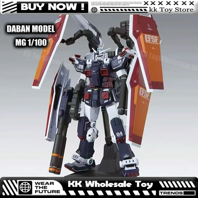

DABAN 6654 MG 1/100 FA-78 Полная броня Thunderbolt Ver Наборы моделей в сборе Пластиковый скелет Аниме Фигурка Робот Пластиковая модель игрушки