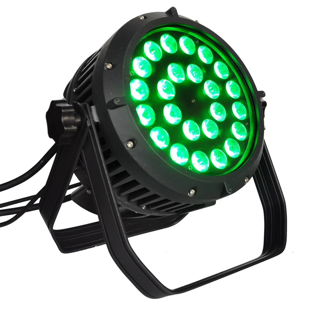 TIPTOP Podiumverlichting 200W Professioneel DJ-licht 24x18W Superheldere feestverlichting LED DMX-512 Waslicht voor kerkevenementen