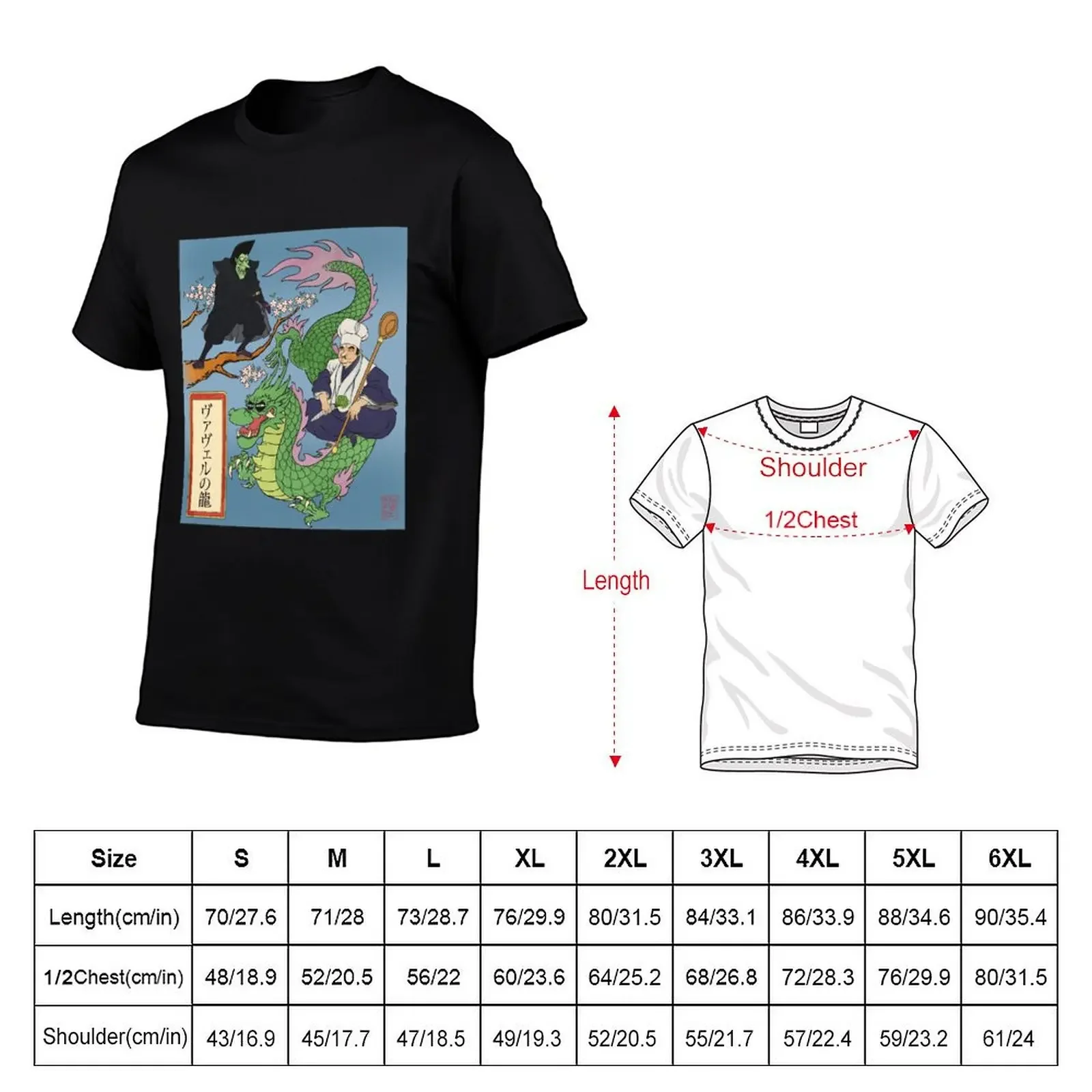 ORIENTALNY SMOK WAWELSKI T-Shirt anime stuff blacks plus size clothes quick-drying men t shirt