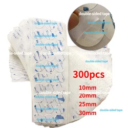 300pcs Round Double Sided Tape Adhesive Tape Strong Ultra Thin High Adhesive Cotton for DIY Scrapbooking Craft 10/20/25/30mm
