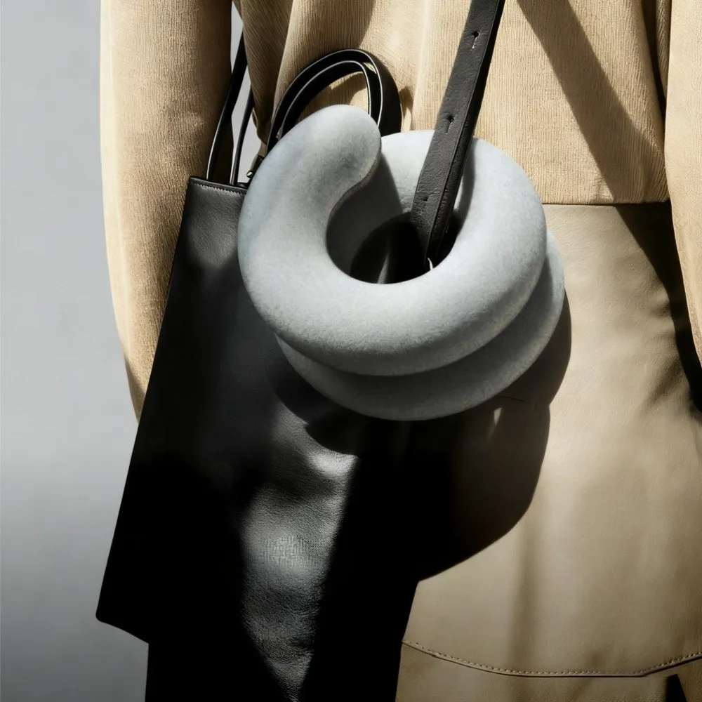 

U-shaped DIY Spiral Pillow for Neck Support Slow Rebound Comfortable Adjustable Nap Pillow Facial Support Soft