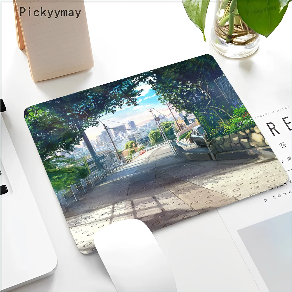 Anime Street Mousepad INS Tide Small Speed Version Game Computer Keyboard Office Table Mat Cheapest Cup Mats Deskpad Home Decor