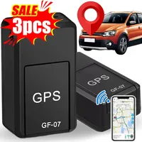 1/2/3pcs Car Mini GPS Tracker Anti-Theft Locator Real Time Tracking SIM Positioner Magnetic Mount Anti-Theft Tracker GF-07