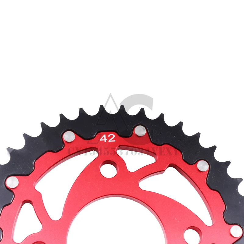 Motorcycle rear sprocket 42T suitable for Honda CRF125F CRF 125F FB 2014-2022 CRF100F CRF 100F 2004-2013 XR100R XR 100R