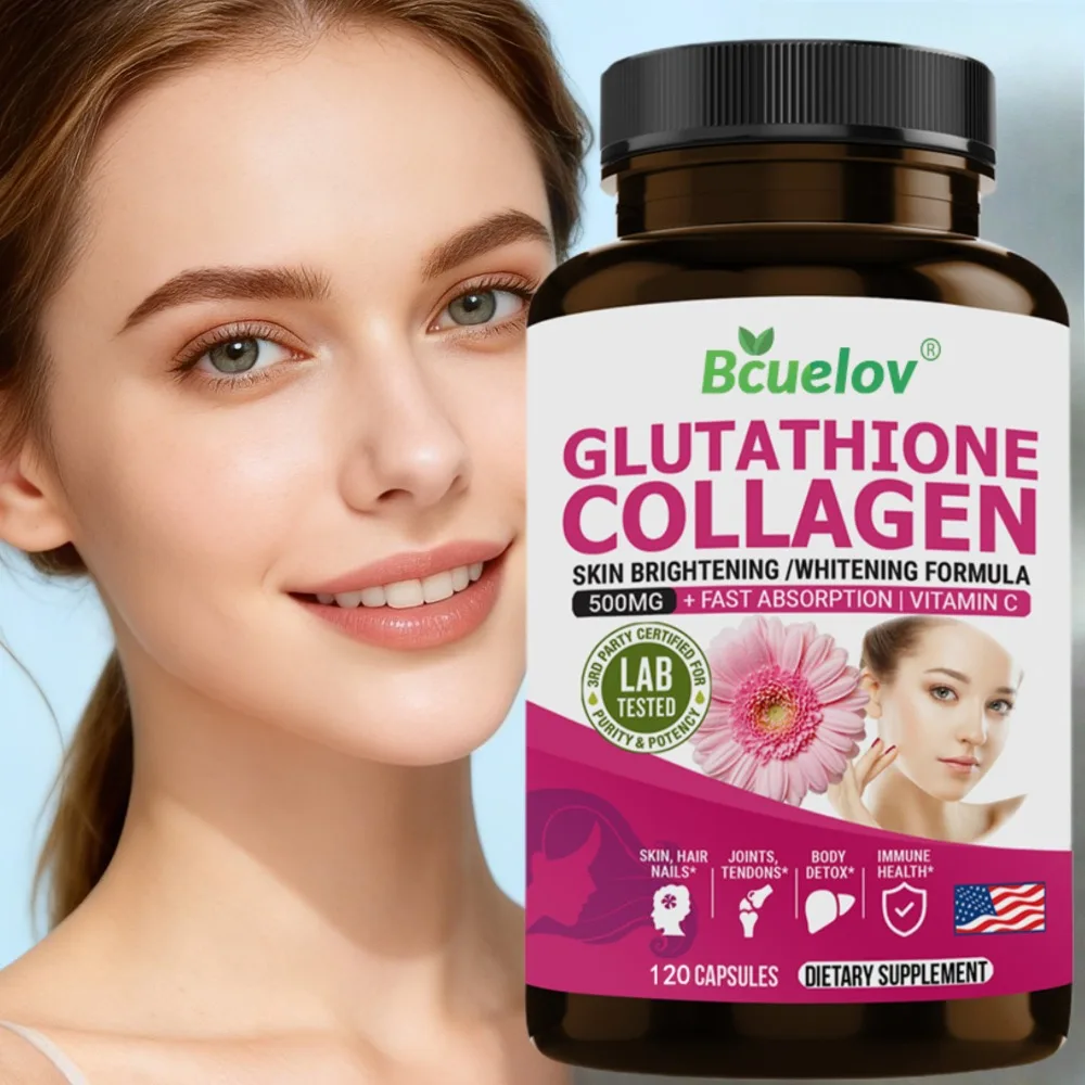 L-Glutathione Supplement | Non-GMO & Gluten Free Vegan | Antioxidant, Liver Health Support, Promotes Skin Health