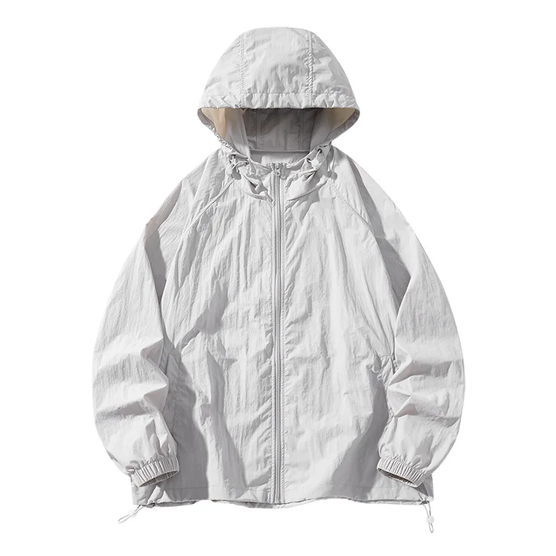 

Summer Ice Silk Sunscreen Clothes Anti-purple Light Couple Coat