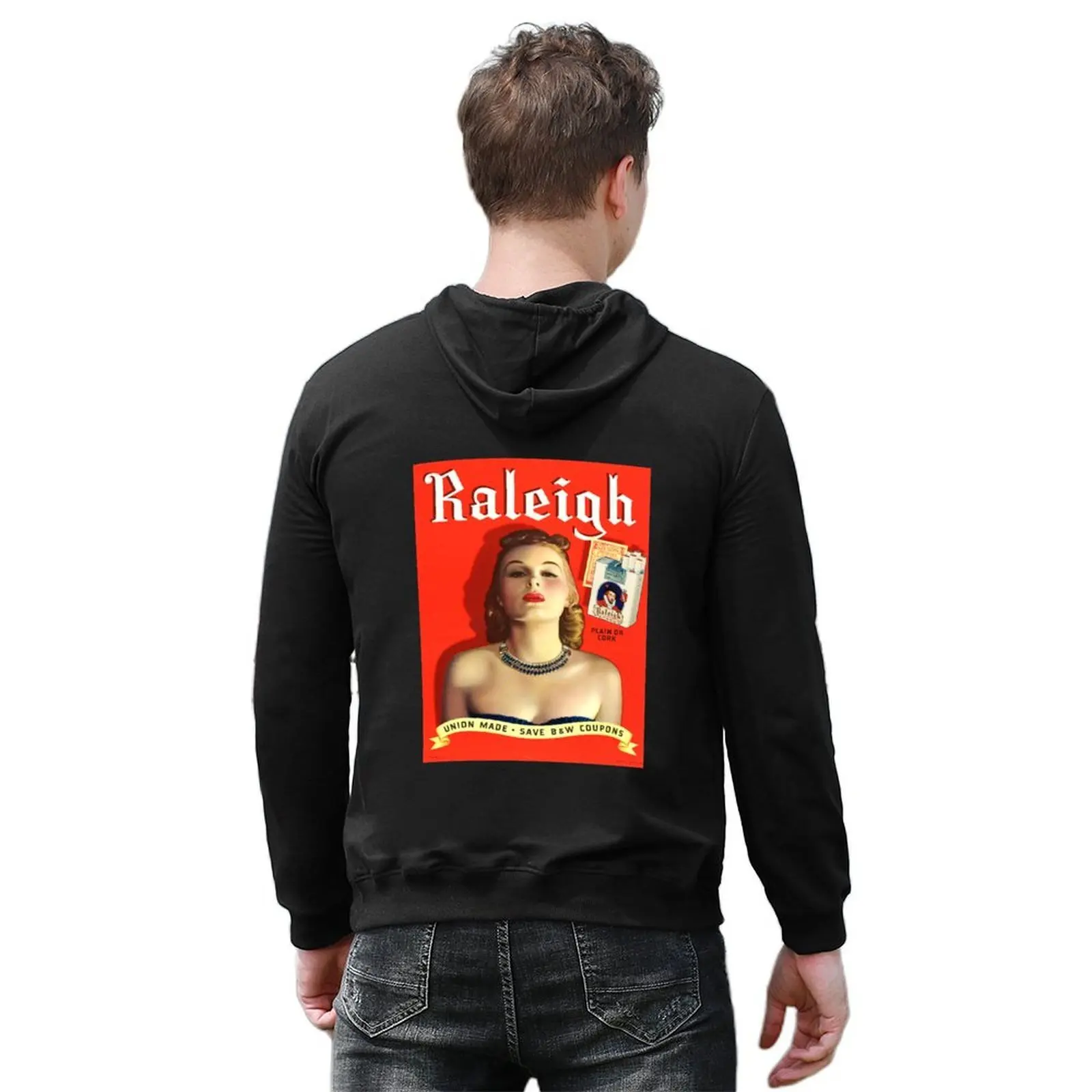 RALEIGH CIGARETTES Hoodie male clothes men clothes men's coat mens designer clothes man hoodie