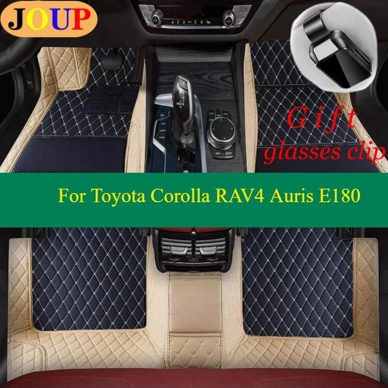

For Toyota Corolla RAV4 Auris E180 Custom Car Floor Mats Accessories Carpets Covers Left /Right Hand Drive