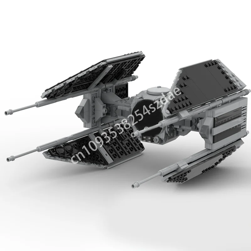 

702pcs MOC Crimson Squadron TIE Star Battle Building Blocks Children's Christmas toy Gift Plastic Logical thinking up