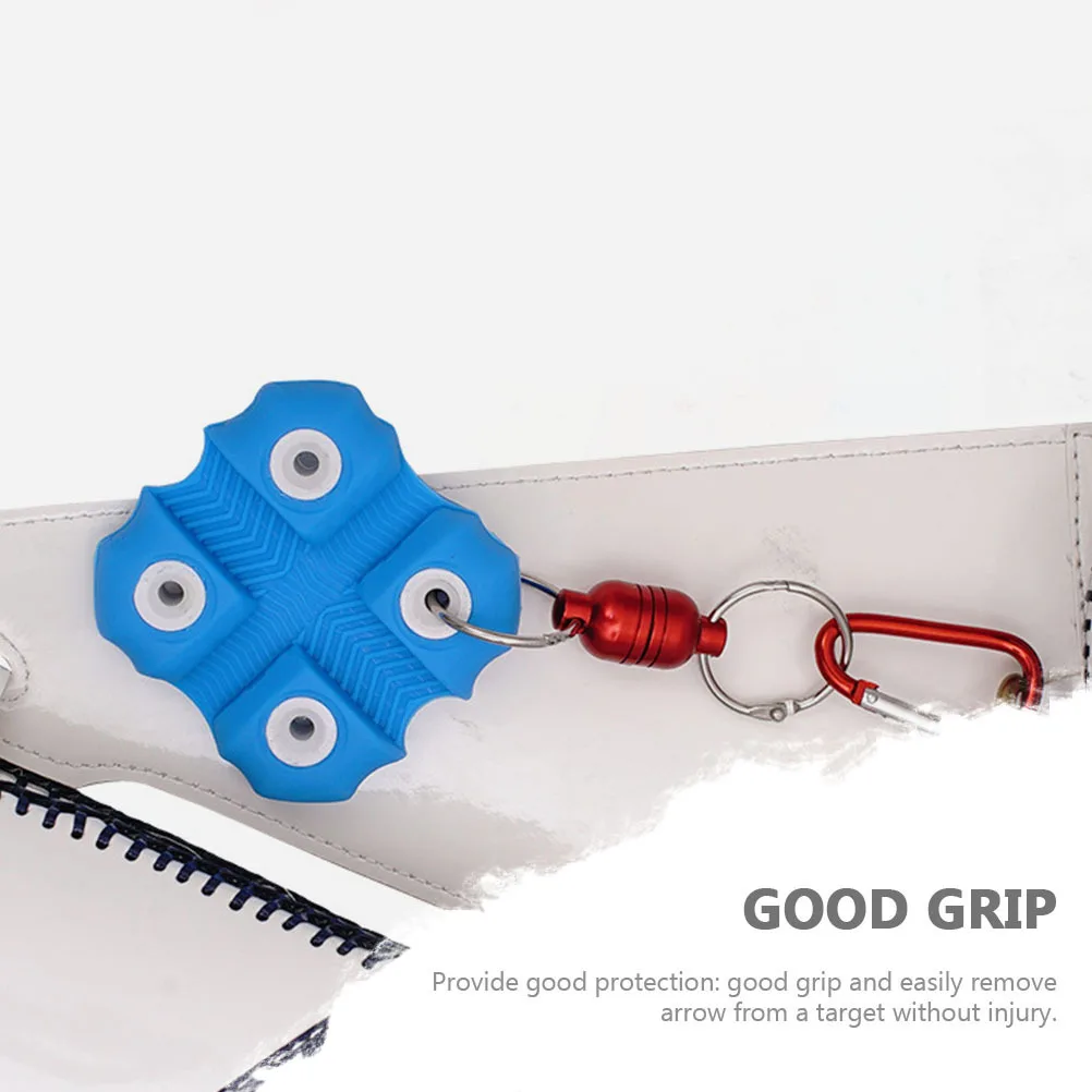 

Efficient Archery Puller Silicone Arrow Remover with Strong Friction Grip Portable Design Ideal for Range Practice Accessory