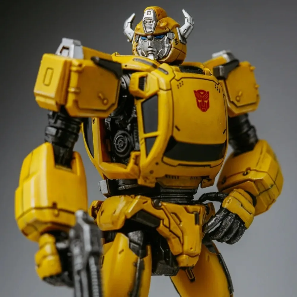 Threezero Transformers Bumblebee Action Figure MDLX Bumblebee Anime Beeldje Gezamenlijk Beweegbaar Model Collectie Speelgoed Verjaardagscadeau