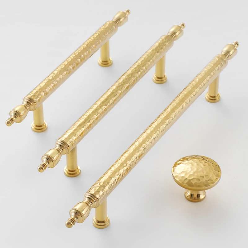 T Bar Handles Longer Solid Brass Cabinet Door Knobs Furniture Cupboard Wardrobe Drawer Pull and Handles /Handmade