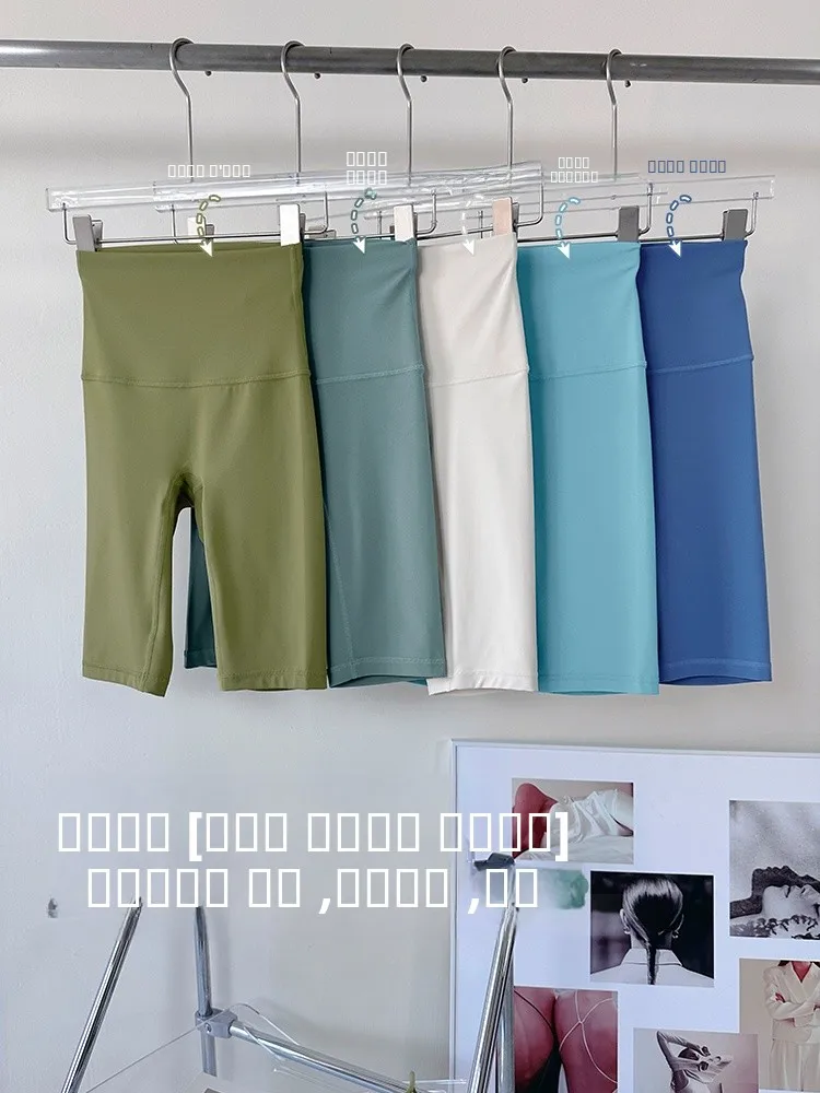 

Женские велосипедные шорты-капри для йоги с высокой талией, утягивающие, быстросохнущие, из комфортной трикотажной ткани