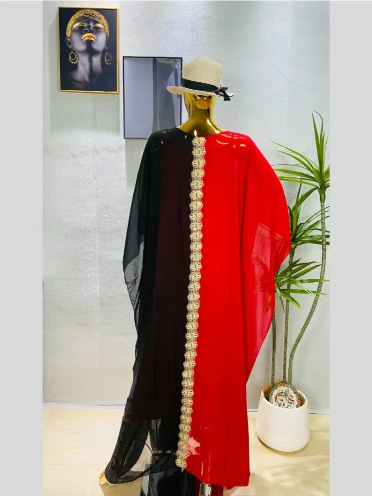 Femmes or dentelle broderie Robe islamique dubaï caftan Ramadan Kimono musulman Abayas longue Robe pull couvrir manteau d'extérieur