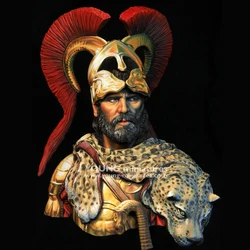 1/10 Ancient Greek Warlord, Resin Model Bust GK, Historical theme, Unassembled and unpainted kit