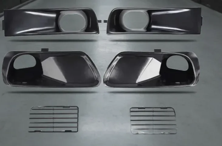 

6 Pieces for VW Golf Jetta MK3 US Bumper Front Bumper Air Intake Vents Signal Grille Cover - Auto Accessory for Vehicle